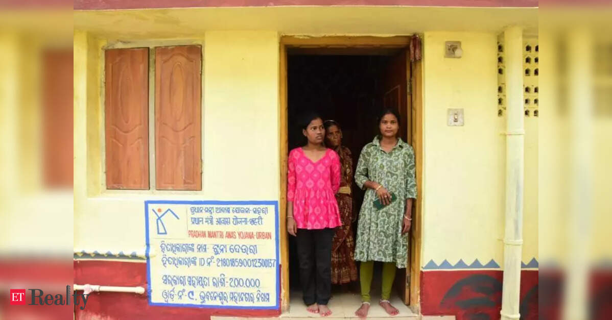 Odisha: 1.36 Lakh Homes Built under PMAY-Urban in 10 Years