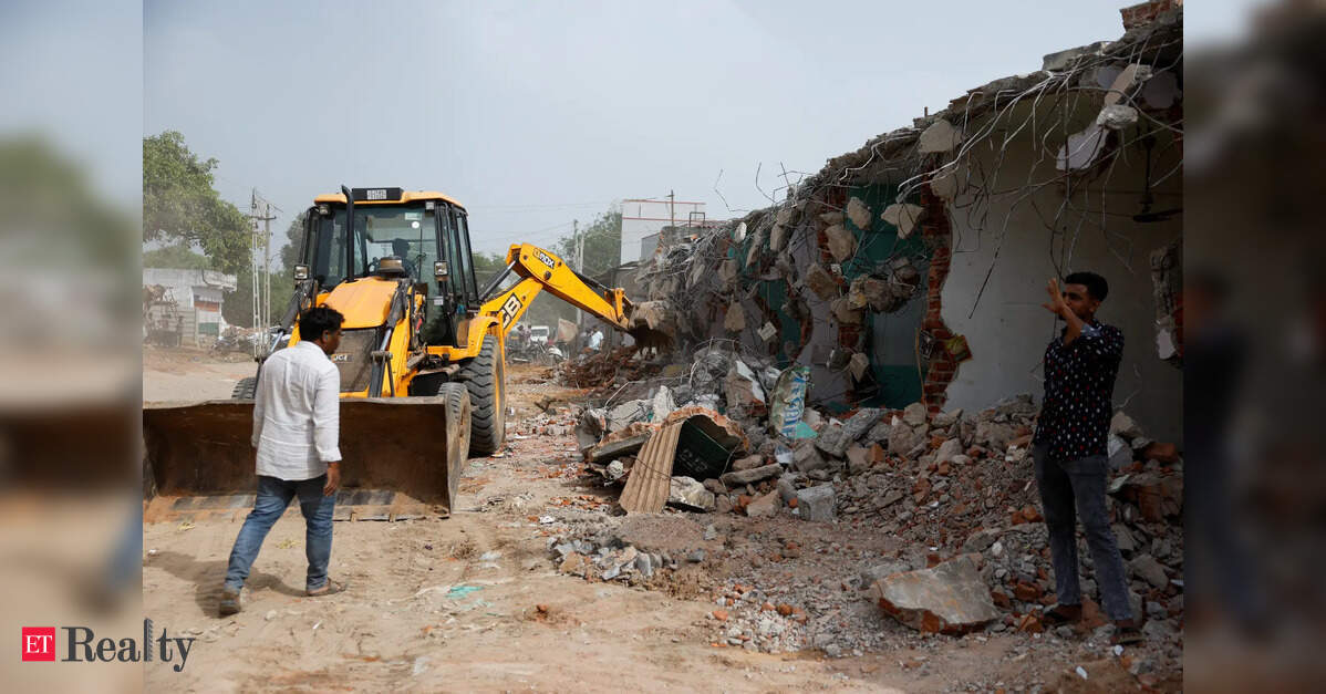 Illegal Structures Demolished in Panchkula Urban Areas
