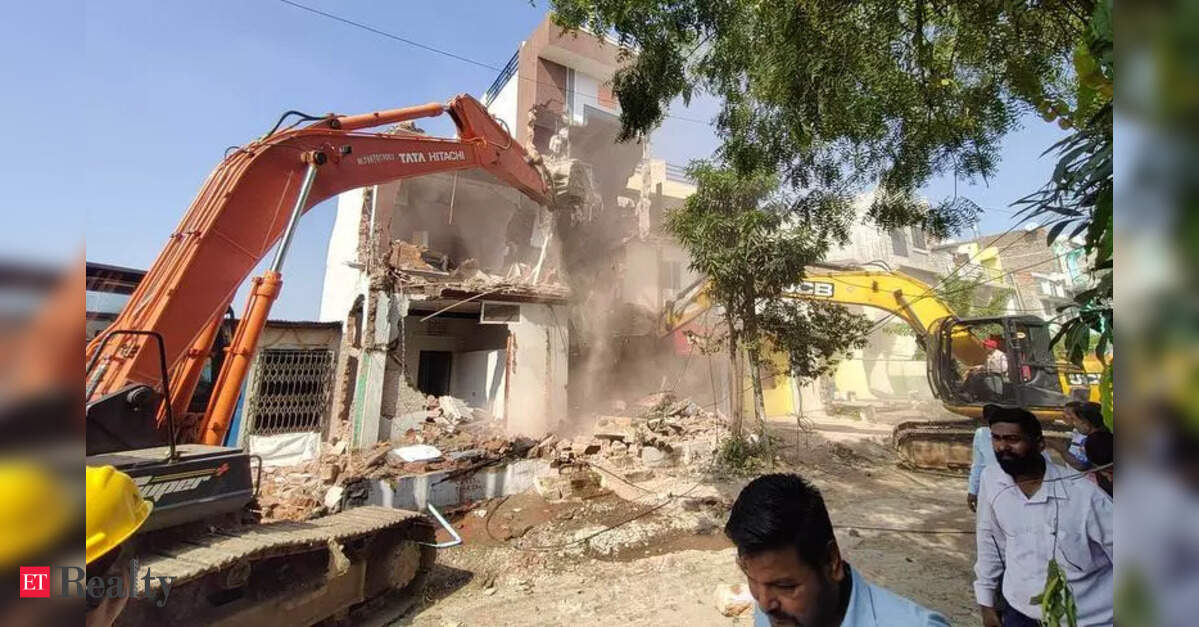 Indore: 140 Houses Demolished in Malviya Nagar for Roads